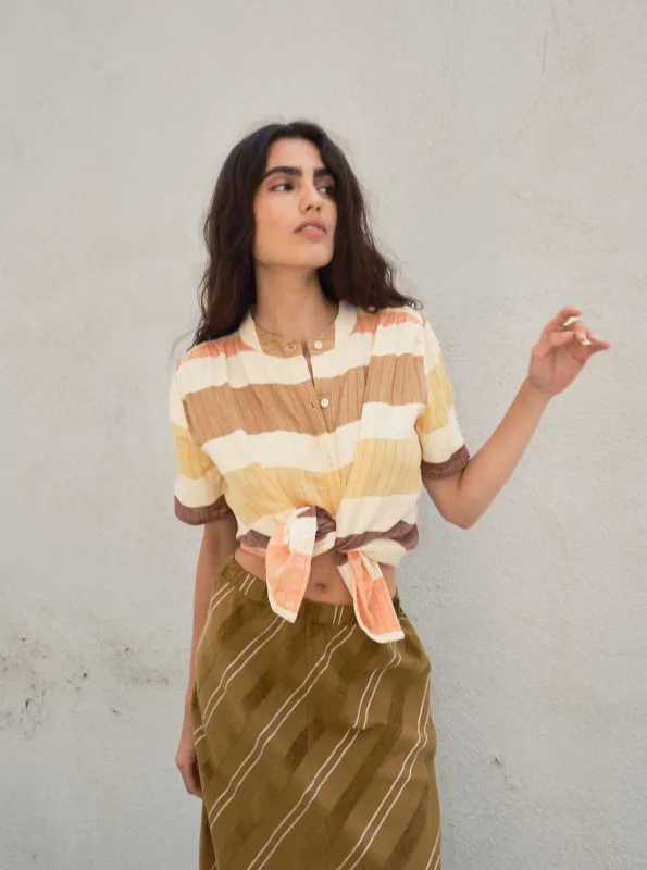 sample sale | gina blouse waikiki | 2X made by Ace & Jig