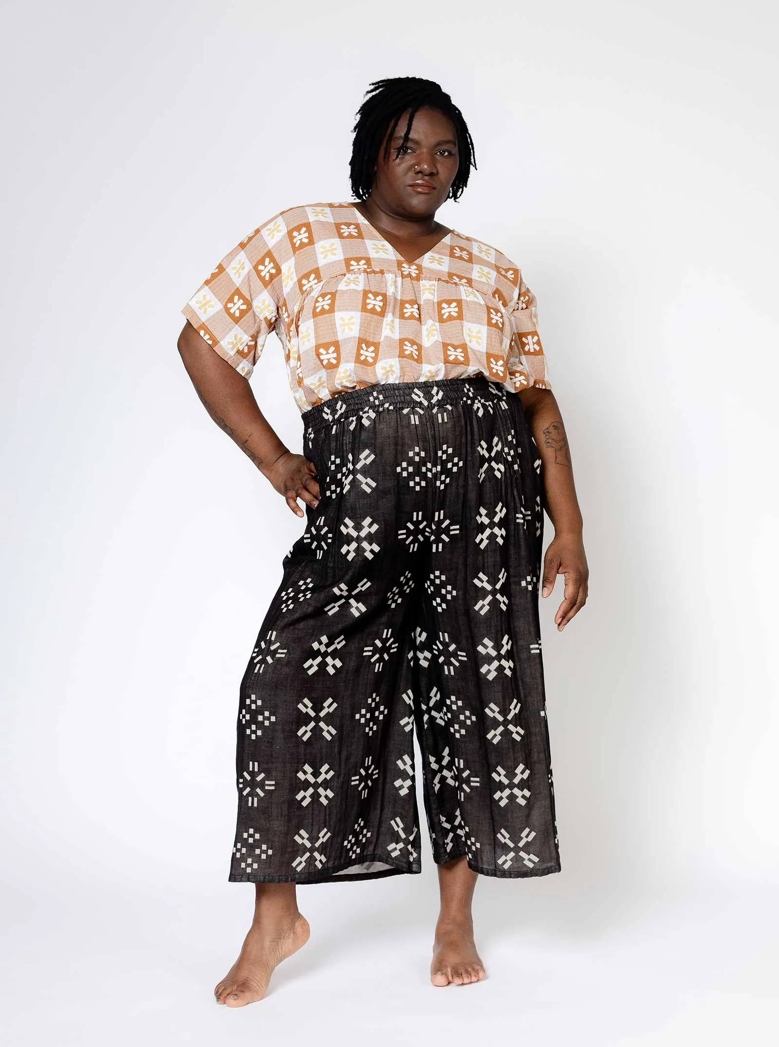 sample sale | jo midi cartwheel | XS & 4X sold by Ace & Jig product image thumbnail 2