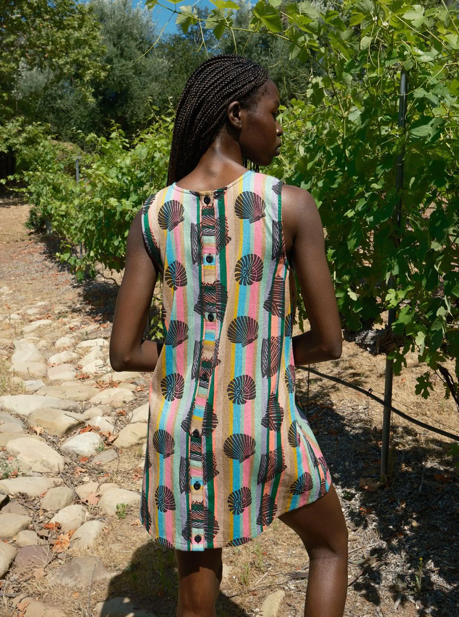 sample sale | kaia dress sandcastle | XXS-2X sold by Ace & Jig product image thumbnail 4