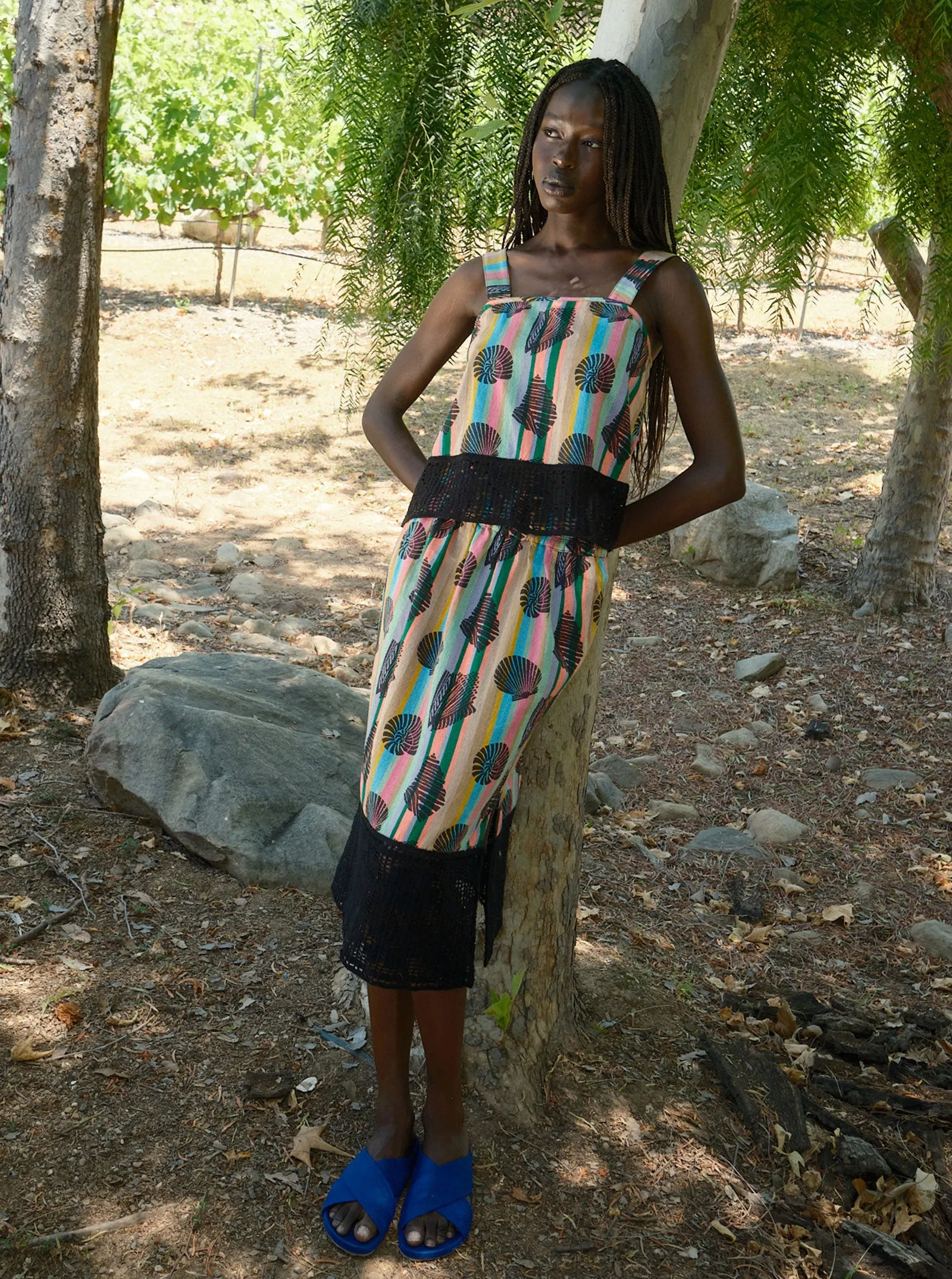 sample sale | crochet ramona skirt beachcomber | XXS-4X sold by Ace & Jig product image thumbnail 4