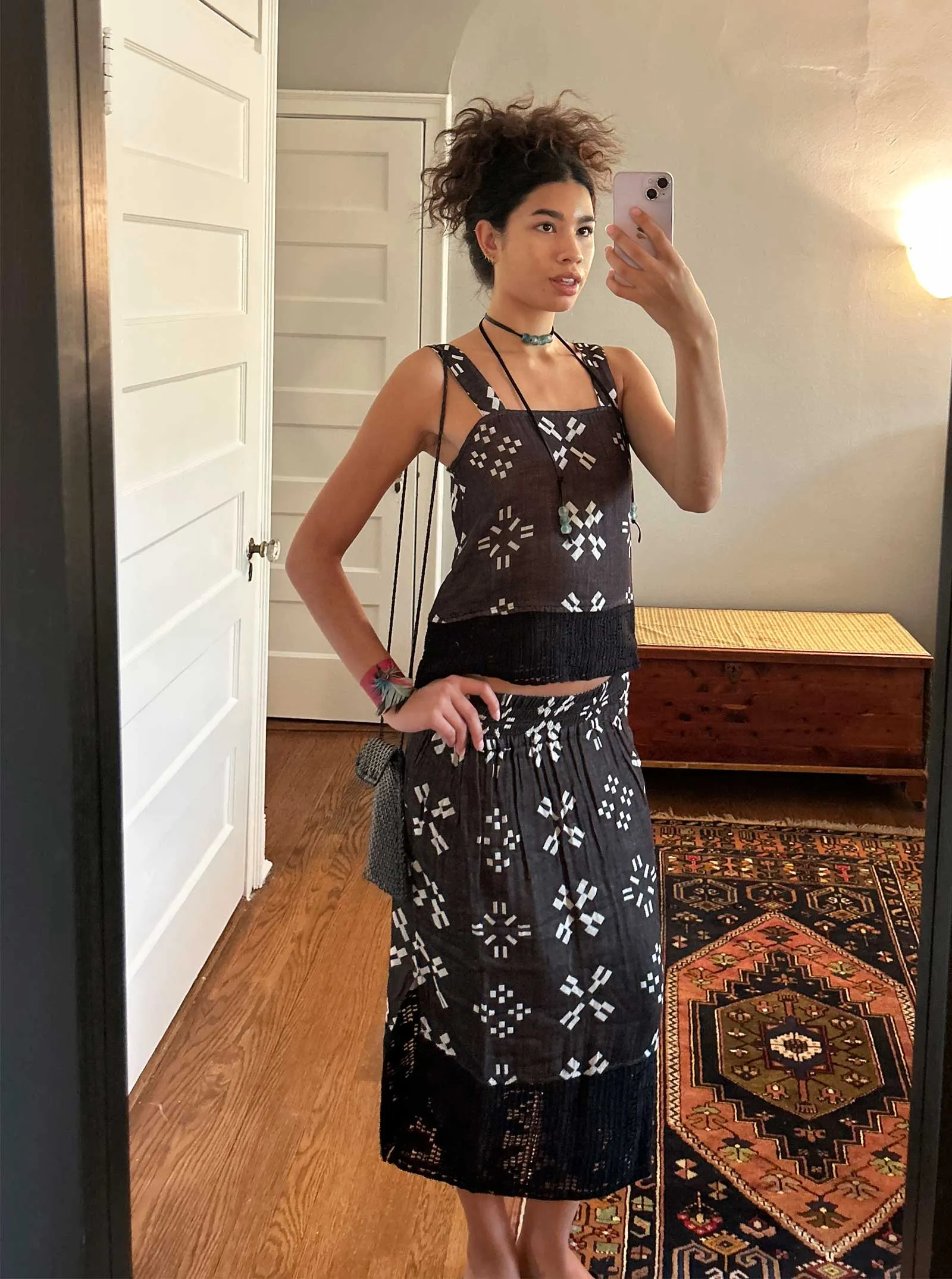 sample sale | crochet ramona skirt cartwheel | L sold by Ace & Jig