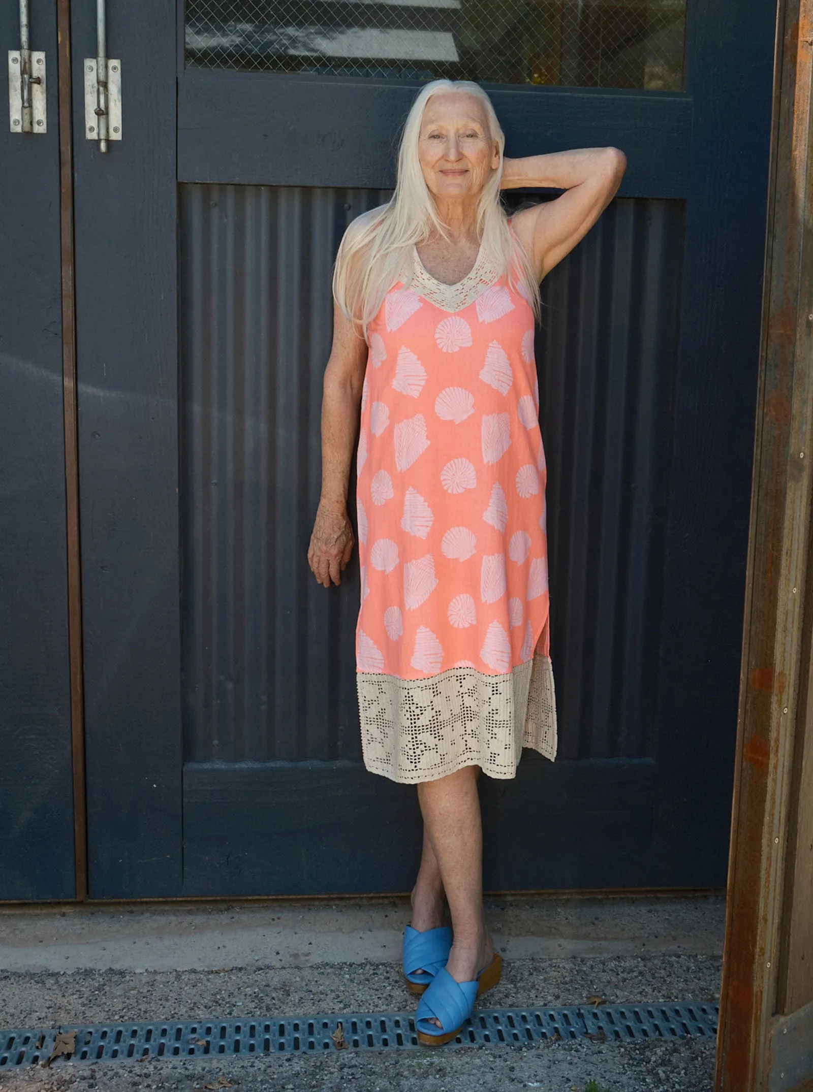 sample sale | crochet beth dress biscayne | S-3X sold by Ace & Jig product image thumbnail 4