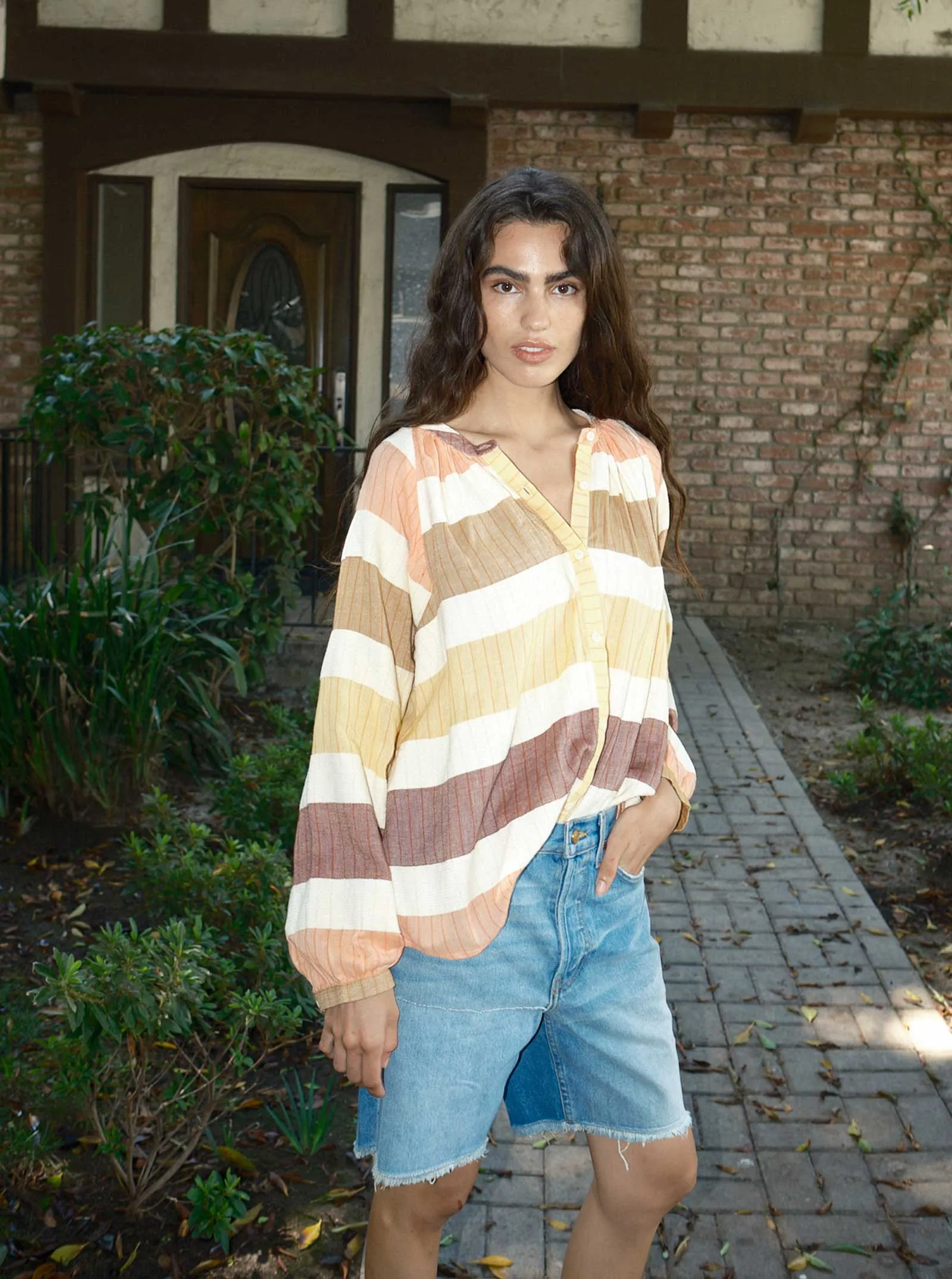 sample sale | daryl blouse waikiki | XS-XL sold by Ace & Jig