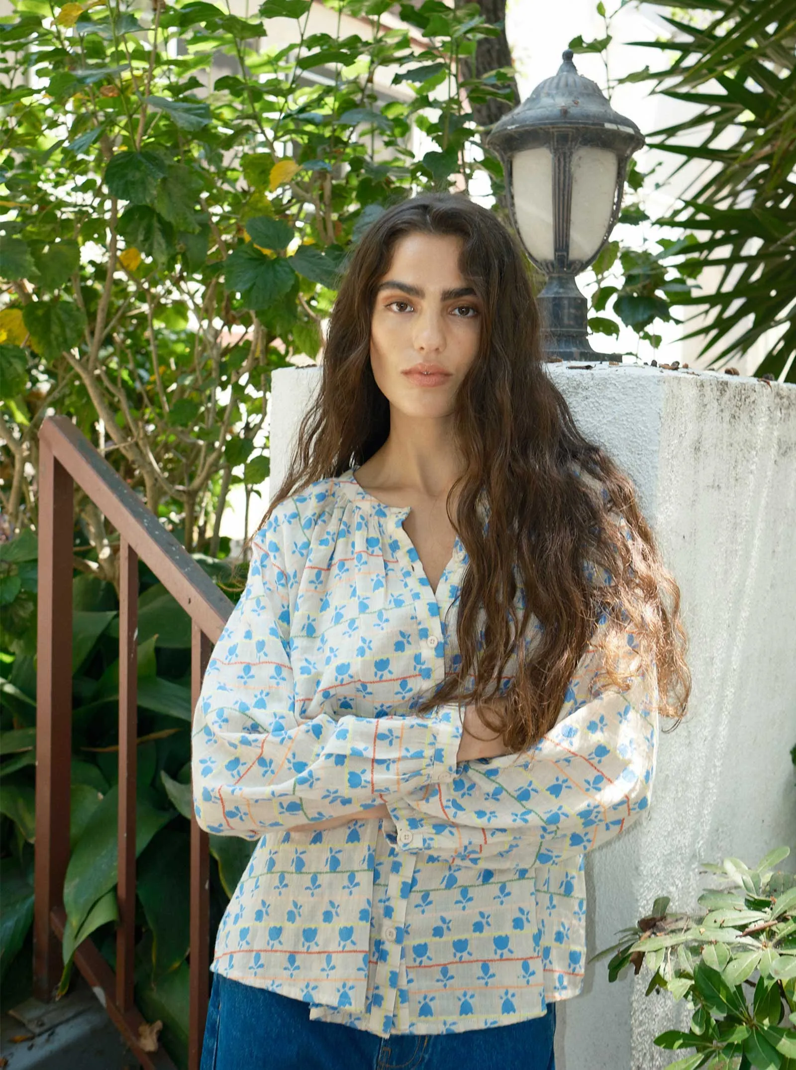 sample sale | daryl blouse prairie | 4X sold by Ace & Jig product image thumbnail 3