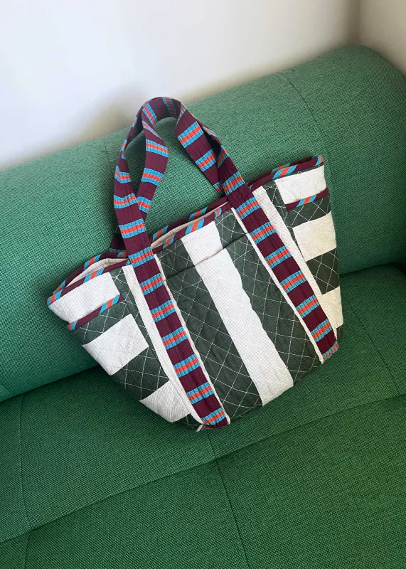 jumbo quilted tote | home | salon made by Ace & Jig