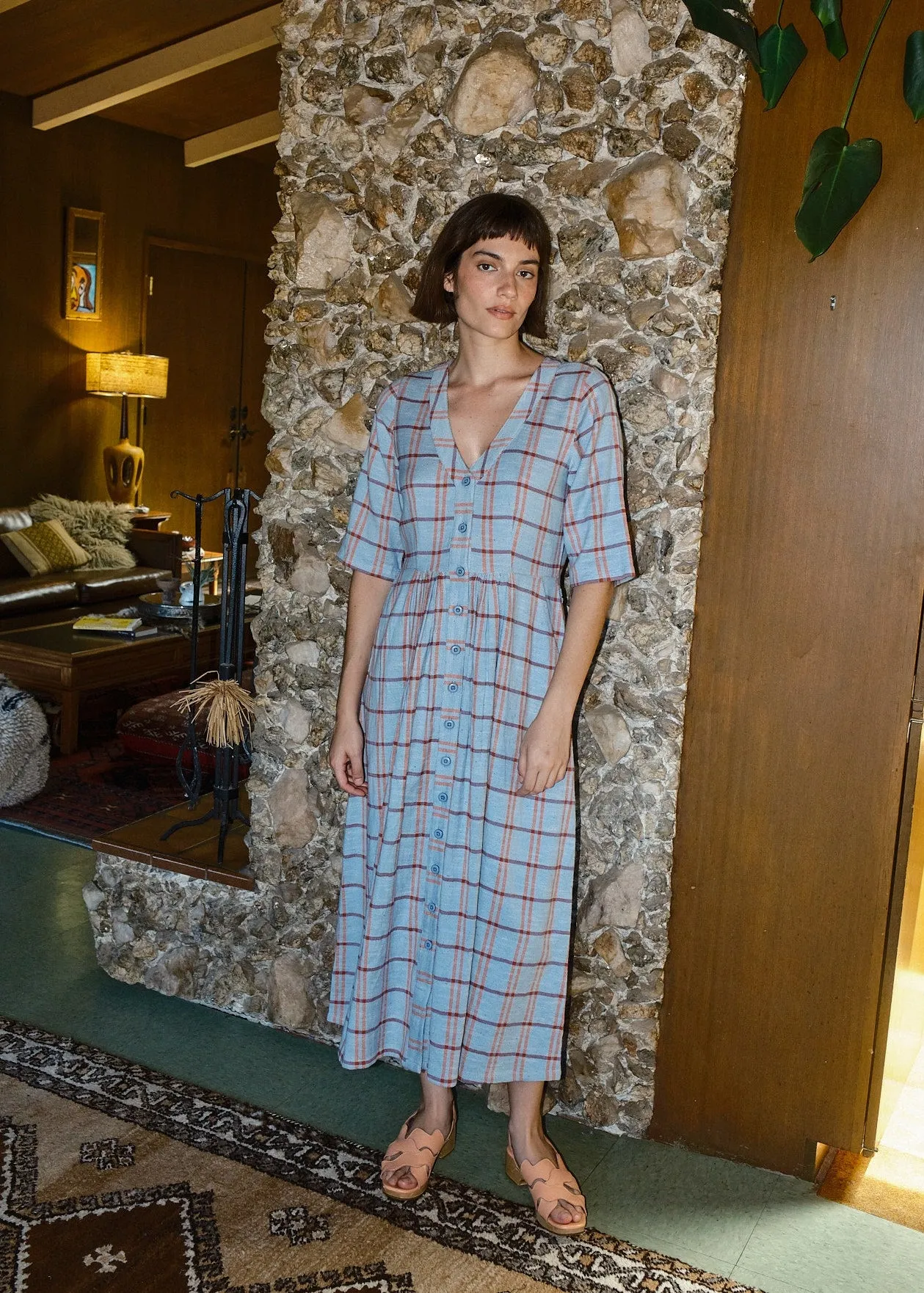 leelee dress | pre fall 26 | eyeshadow sold by Ace & Jig product image thumbnail 4
