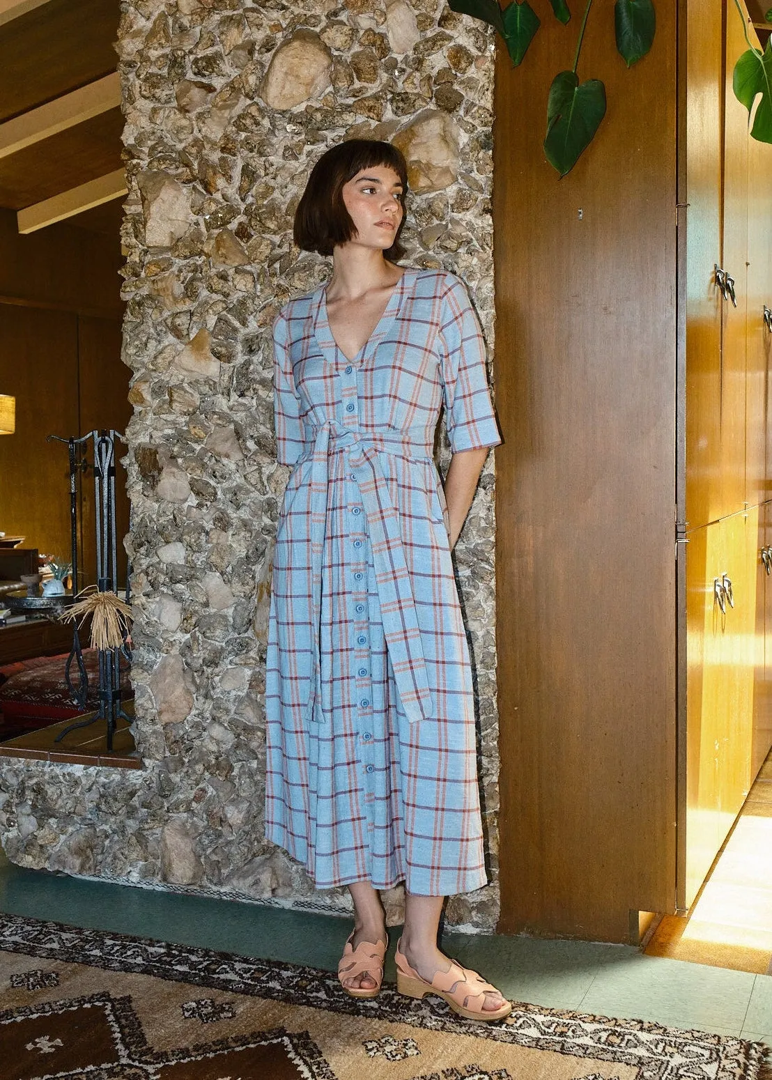 leelee dress | pre fall 26 | eyeshadow sold by Ace & Jig product image thumbnail 3