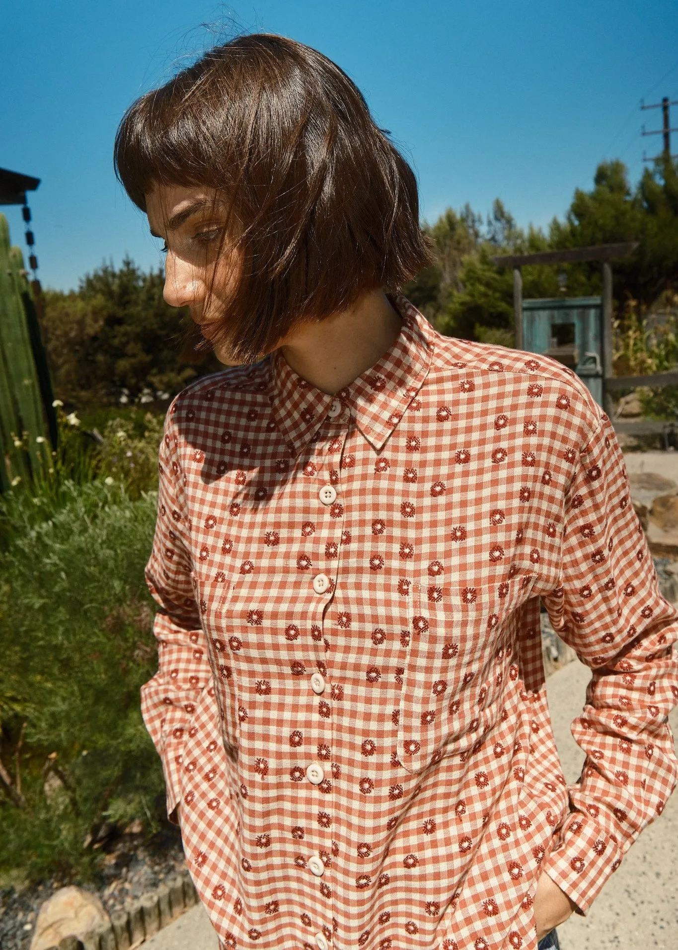 alma shirt | pre fall 26 | sandbox sold by Ace & Jig product image thumbnail 3