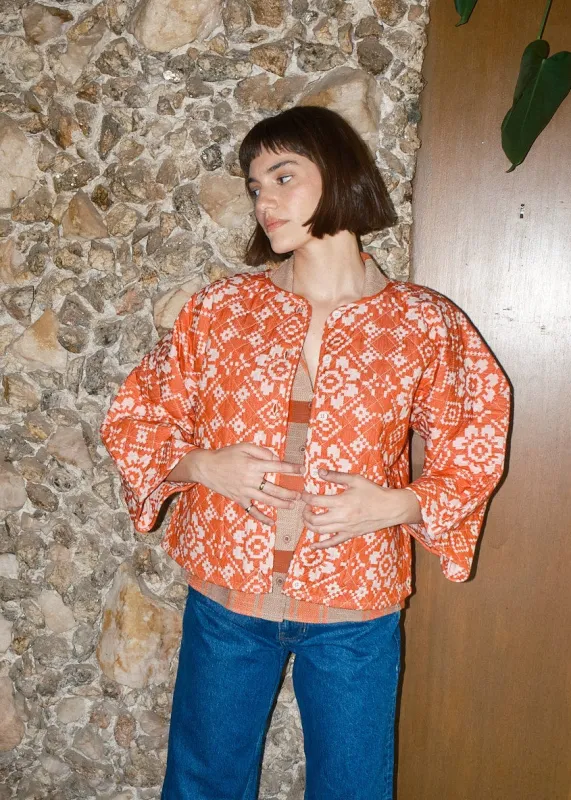 quilted amara cardi | pre fall 26 | love made by Ace & Jig