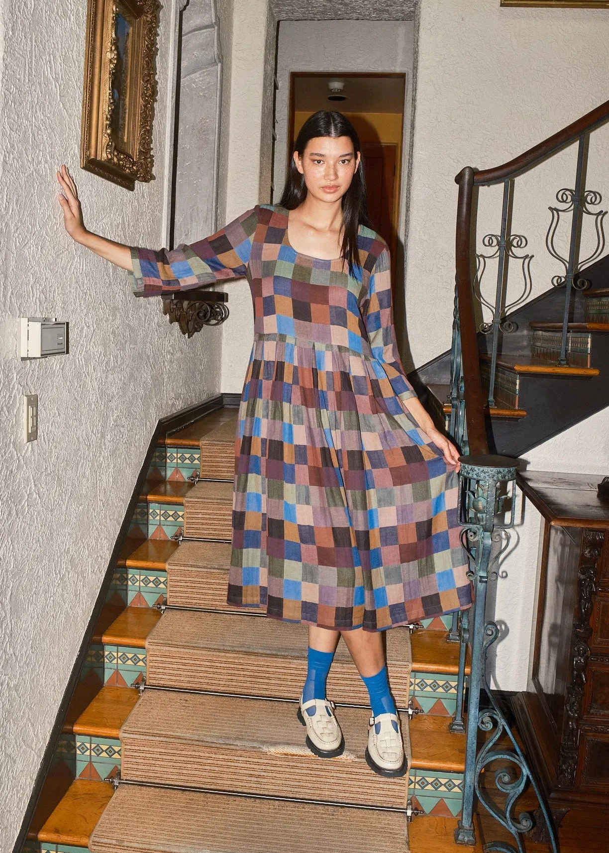 sage dress | fall 26 | mood sold by Ace & Jig product image thumbnail 2