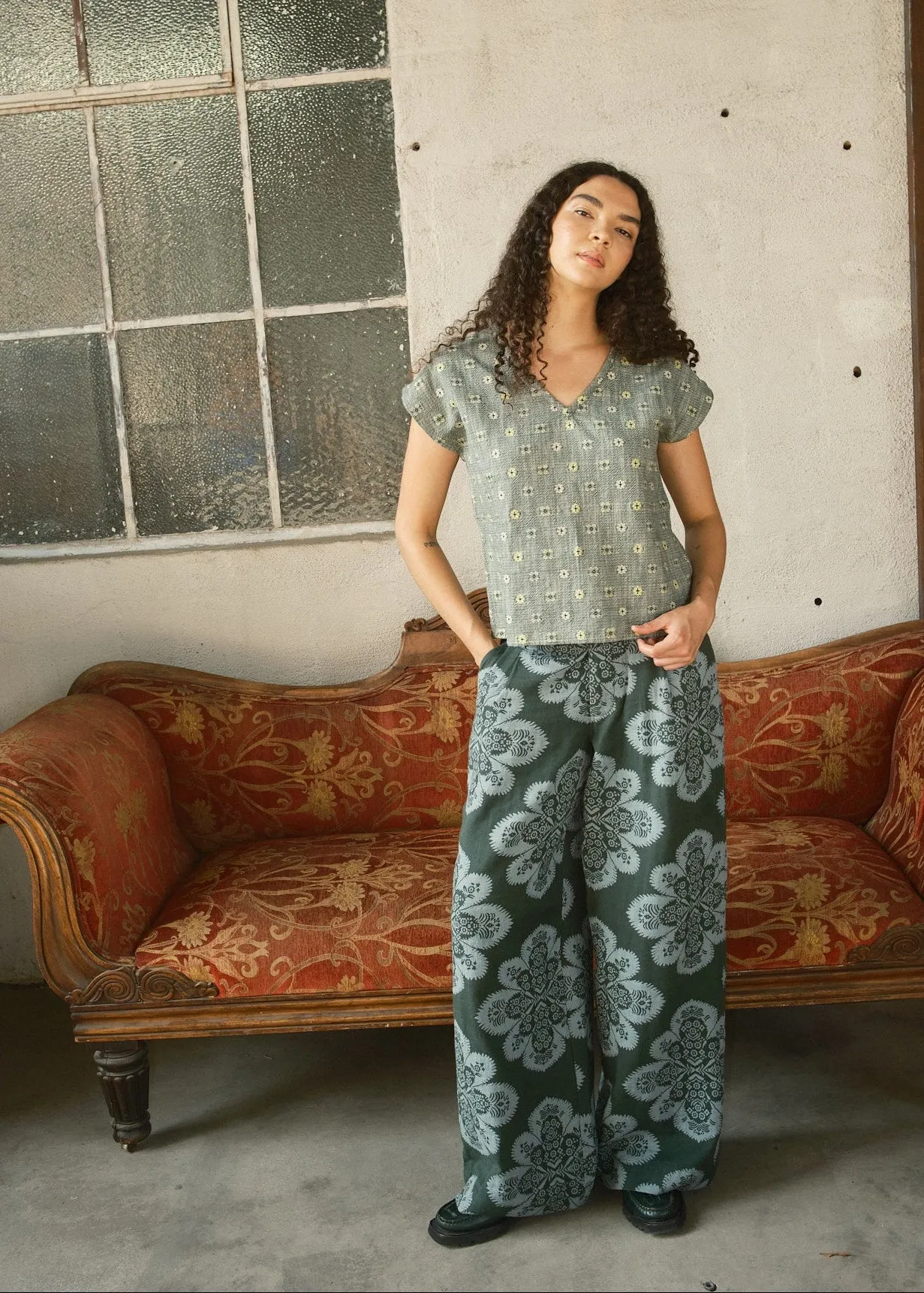 sample sale | mason shell willow | XS-3X sold by Ace & Jig product image thumbnail 2
