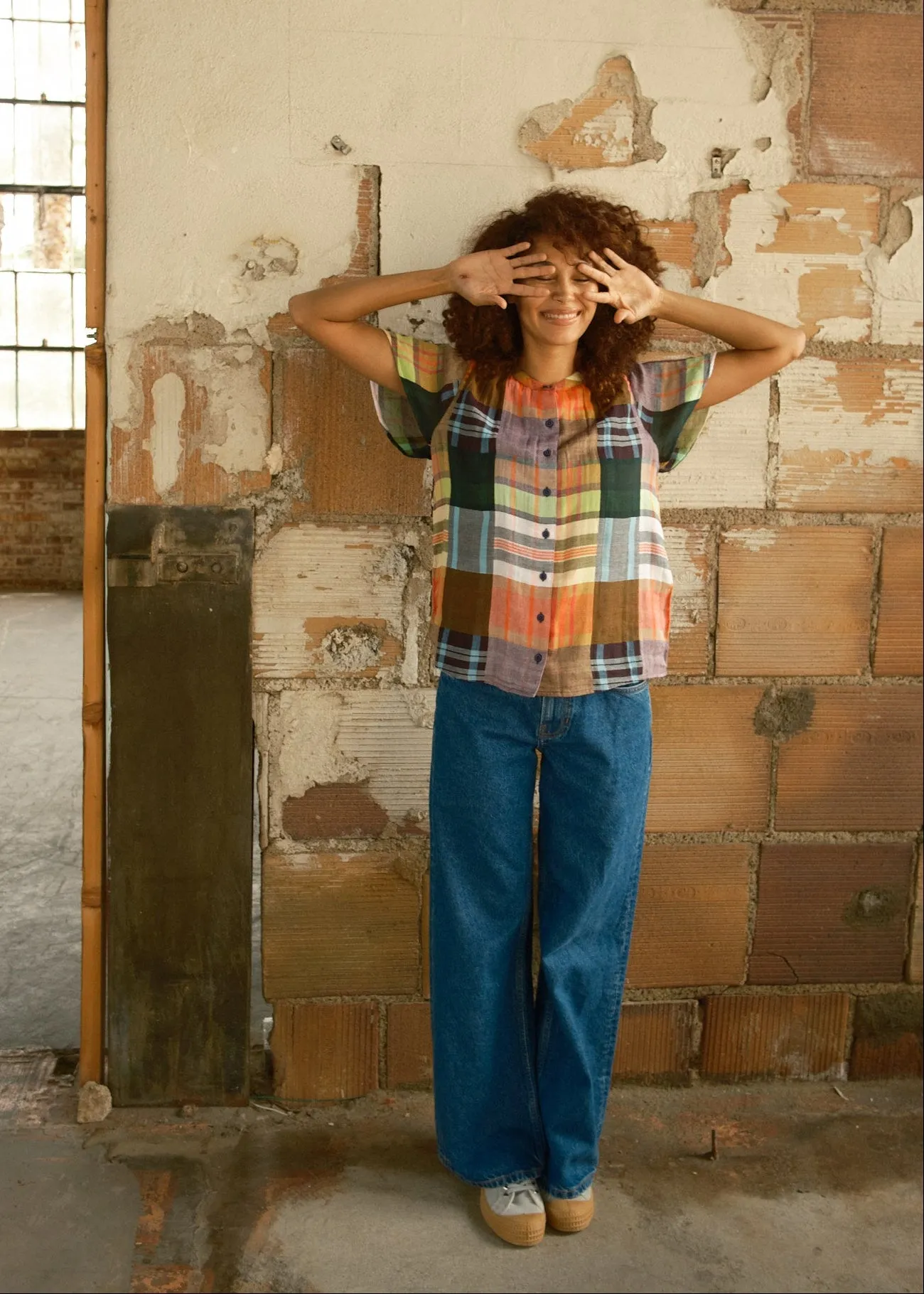sample sale | kenna top paintbox | XXS & XS sold by Ace & Jig product image thumbnail 4