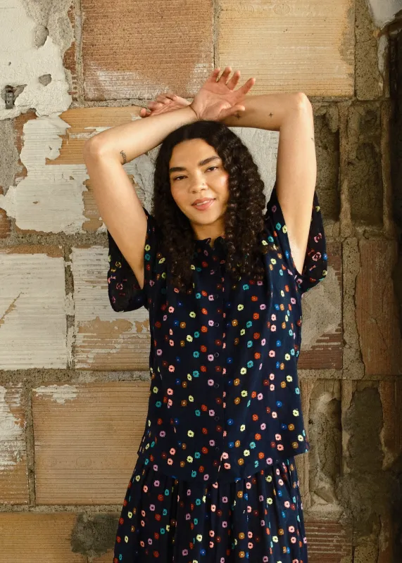 sample sale | kenna top polka | S-1X made by Ace & Jig