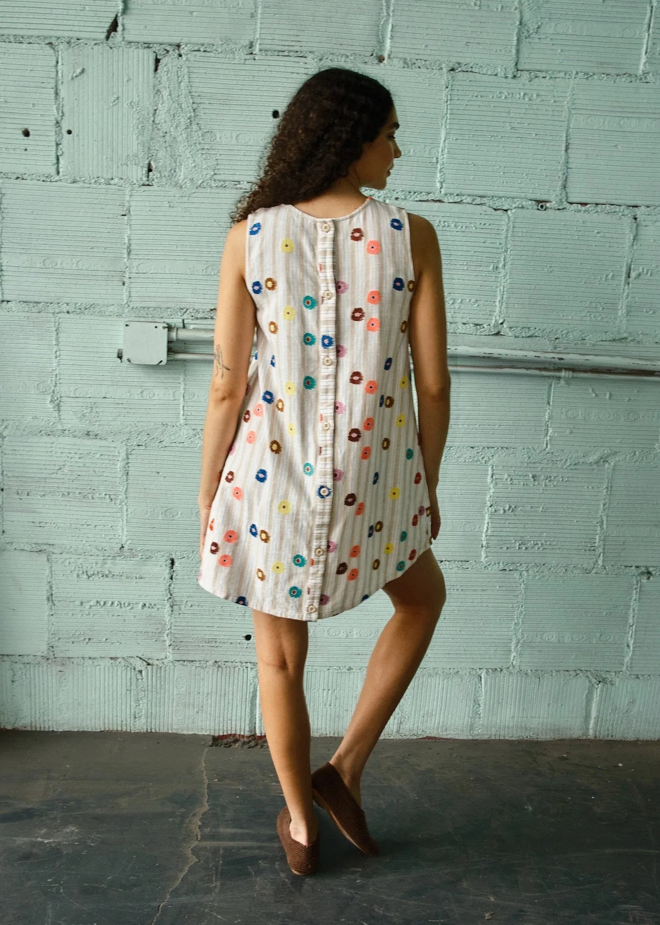 sample sale | kaia dress fresco | XXS & S sold by Ace & Jig product image thumbnail 2