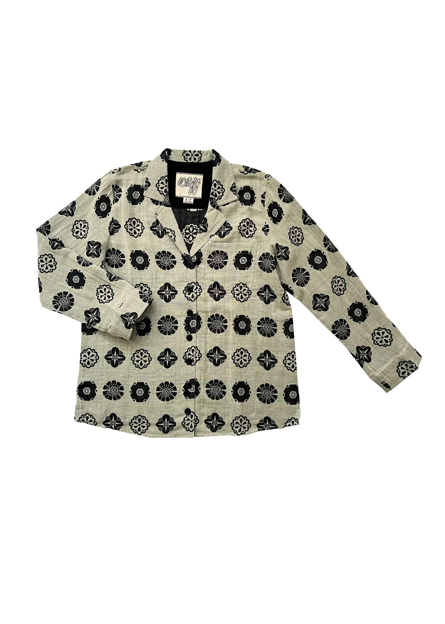 sample sale | diego shirt gold bauble | XXS-4X sold by Ace & Jig product image thumbnail 4