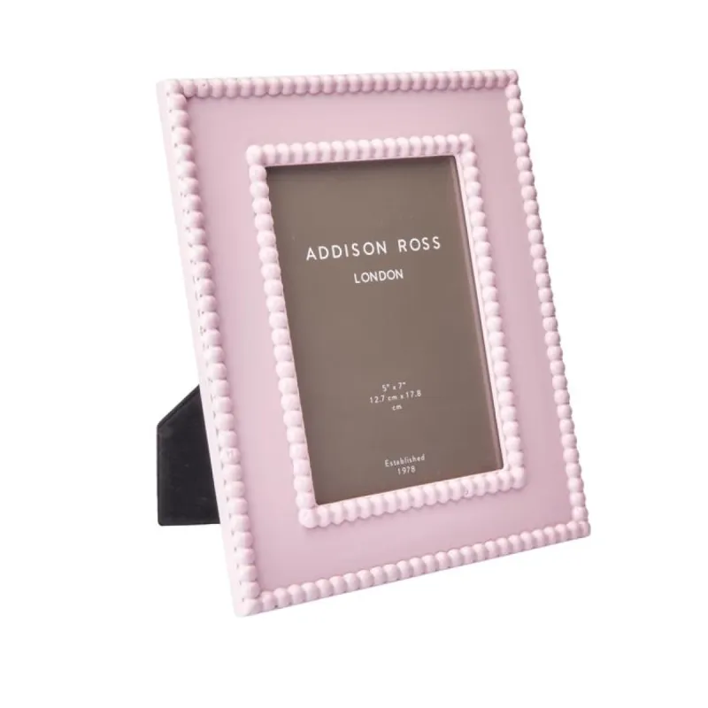 Pink Bobbin Lacquer Photo Frame sold by Addison Ross