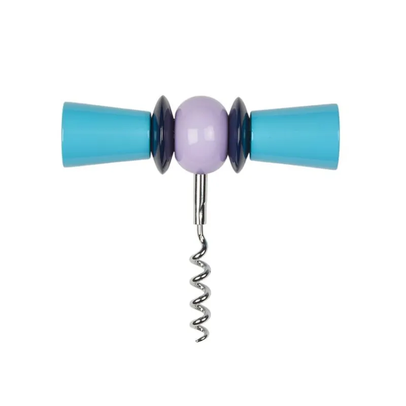 Bow Tie Corkscrew Aqua & Lilac sold by Addison Ross