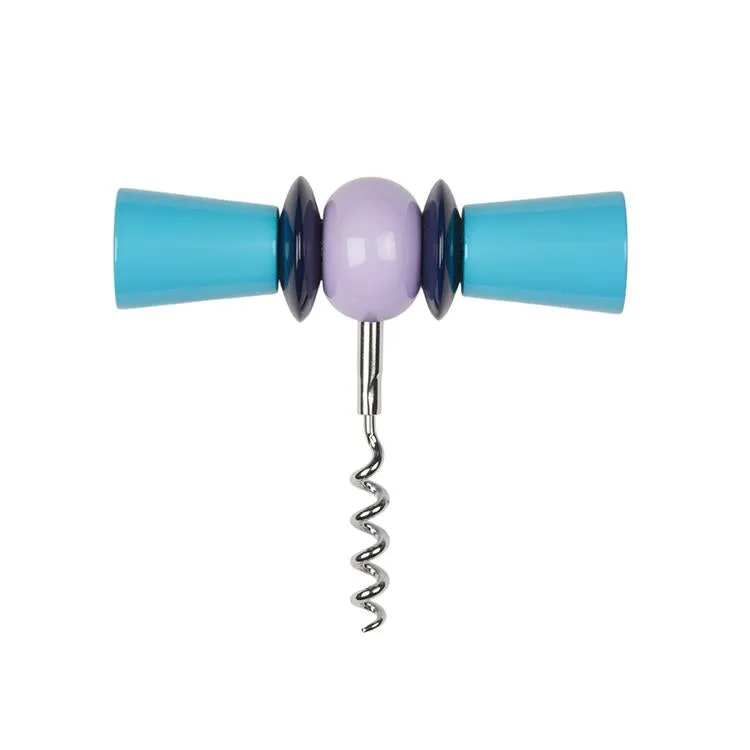 Bow Tie Corkscrew Aqua & Lilac sold by Addison Ross