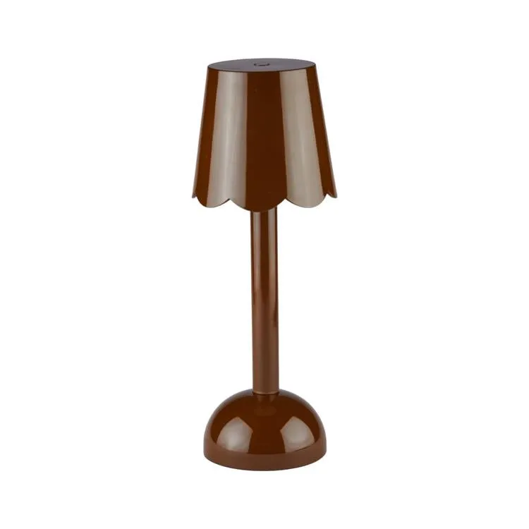 Chocolate Scallop Rechargeable LED Lamp sold by Addison Ross