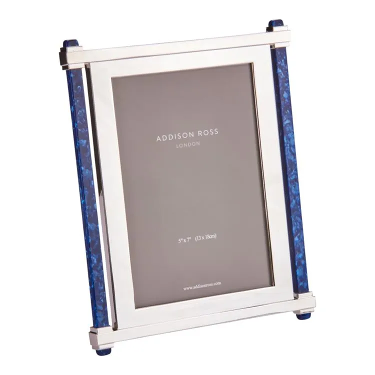 Sapphire & Silver Acrylic Photo Frame sold by Addison Ross