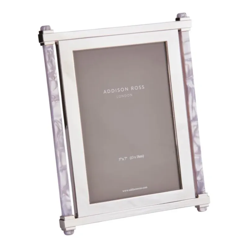 Pearl & Silver Acrylic Photo Frame sold by Addison Ross