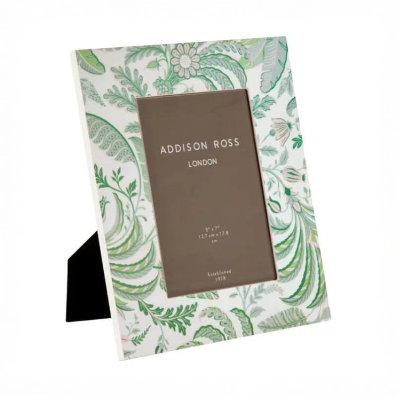 Palm Beach Green Lacquer Photo Frame made by Addison Ross