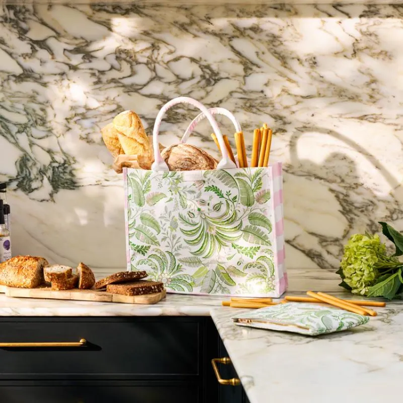 Palm Beach Green Tote Bag made by Addison Ross