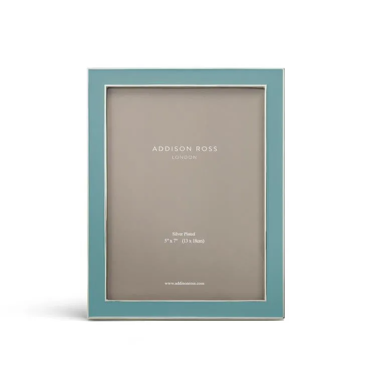 Chambray Enamel & Silver Frame sold by Addison Ross product image thumbnail 3