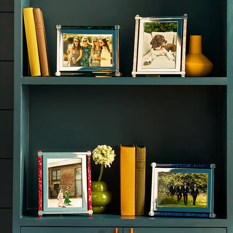 Emerald & Silver Acrylic Photo Frame sold by Addison Ross product image thumbnail 2