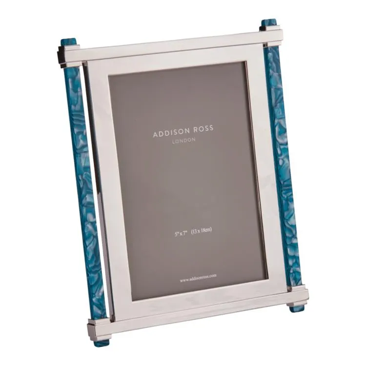 Emerald & Silver Acrylic Photo Frame sold by Addison Ross