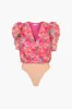 Kiara Chiffon Puff Sleeve Bodysuit - FINAL SALE sold by Adelyn Rae