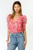 Kiara Chiffon Puff Sleeve Bodysuit - FINAL SALE sold by Adelyn Rae