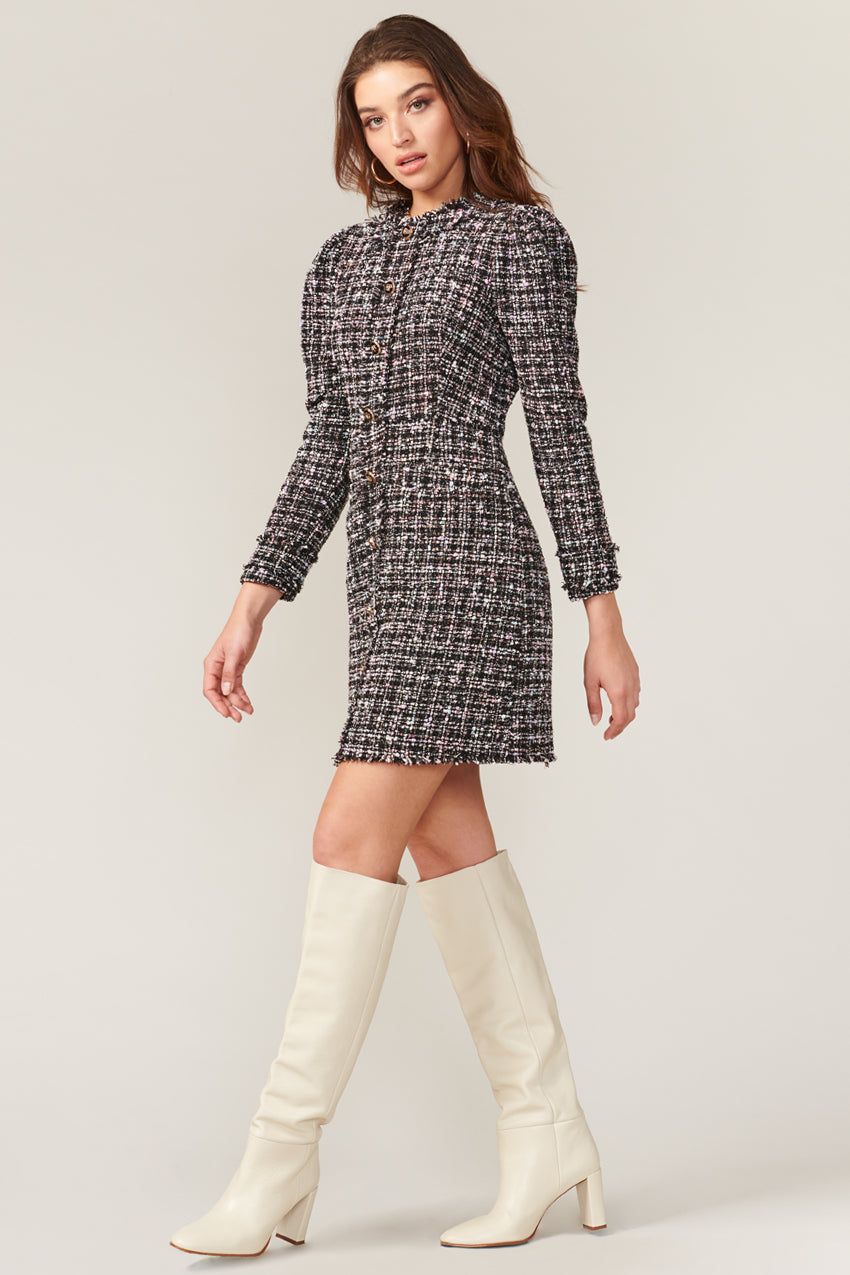 Dawn Tailored Tweed Dress sold by Adelyn Rae product image thumbnail 2