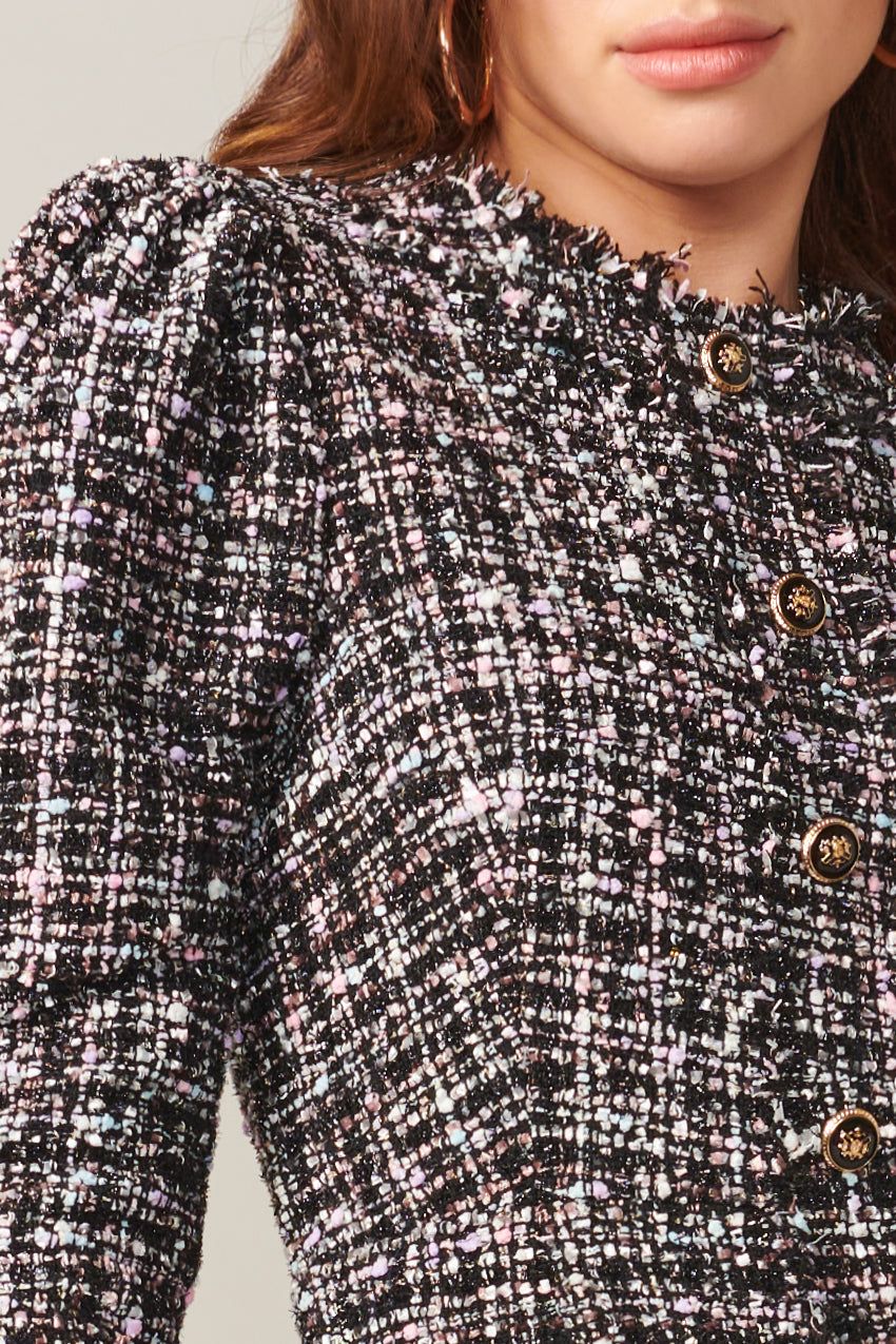 Dawn Tailored Tweed Dress sold by Adelyn Rae product image thumbnail 3