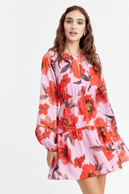 Heili Floral Mini Dress - FINAL SALE sold by Adelyn Rae