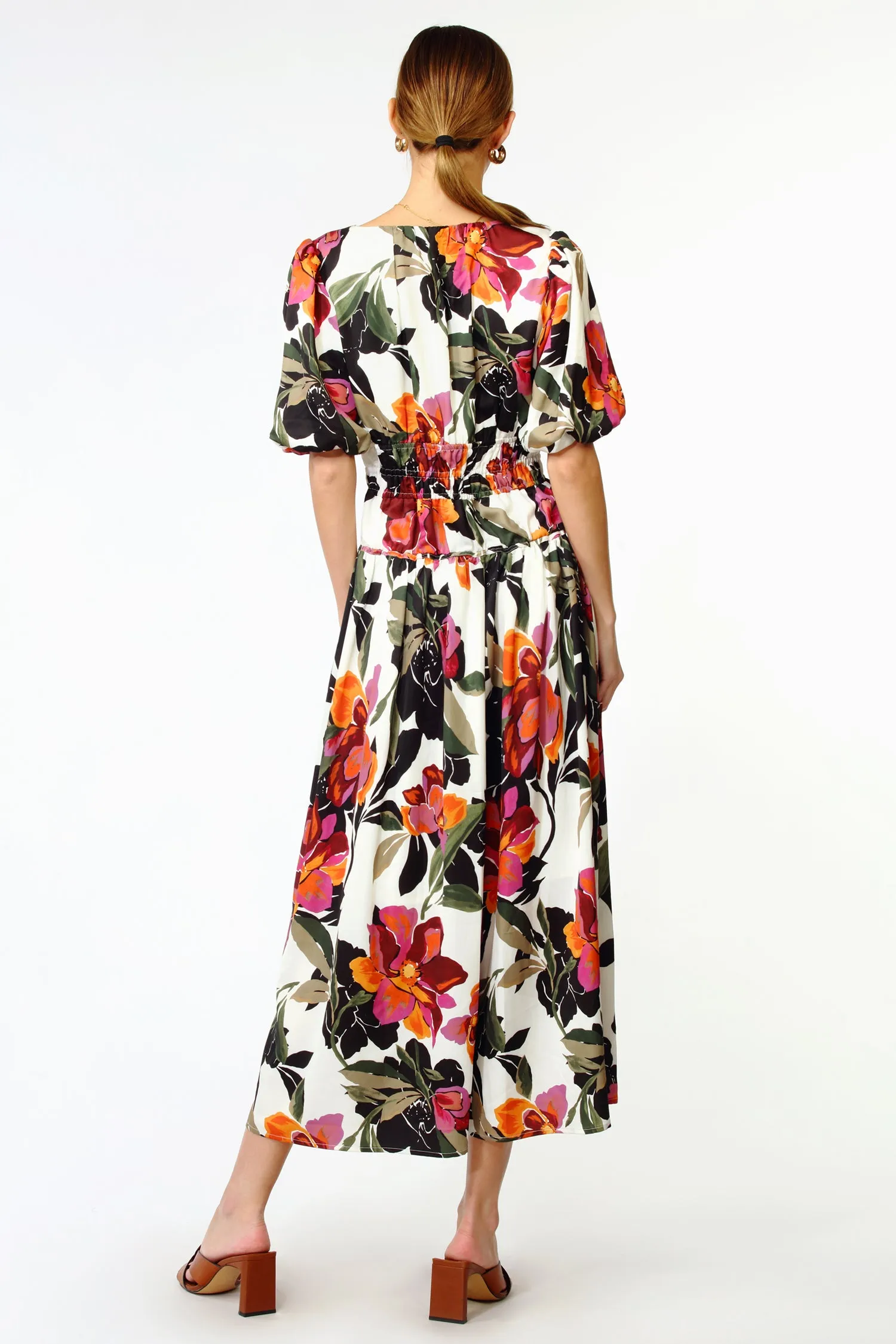 Lucia Smocked Midi Dress - FINAL SALE sold by Adelyn Rae product image thumbnail 3