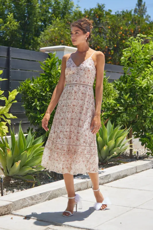 Fernanda Lace Midi Dress sold by Adelyn Rae