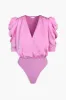 Lila Sateen Puff Sleeve Bodysuit - FINAL SALE sold by Adelyn Rae