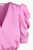 Lila Sateen Puff Sleeve Bodysuit - FINAL SALE sold by Adelyn Rae