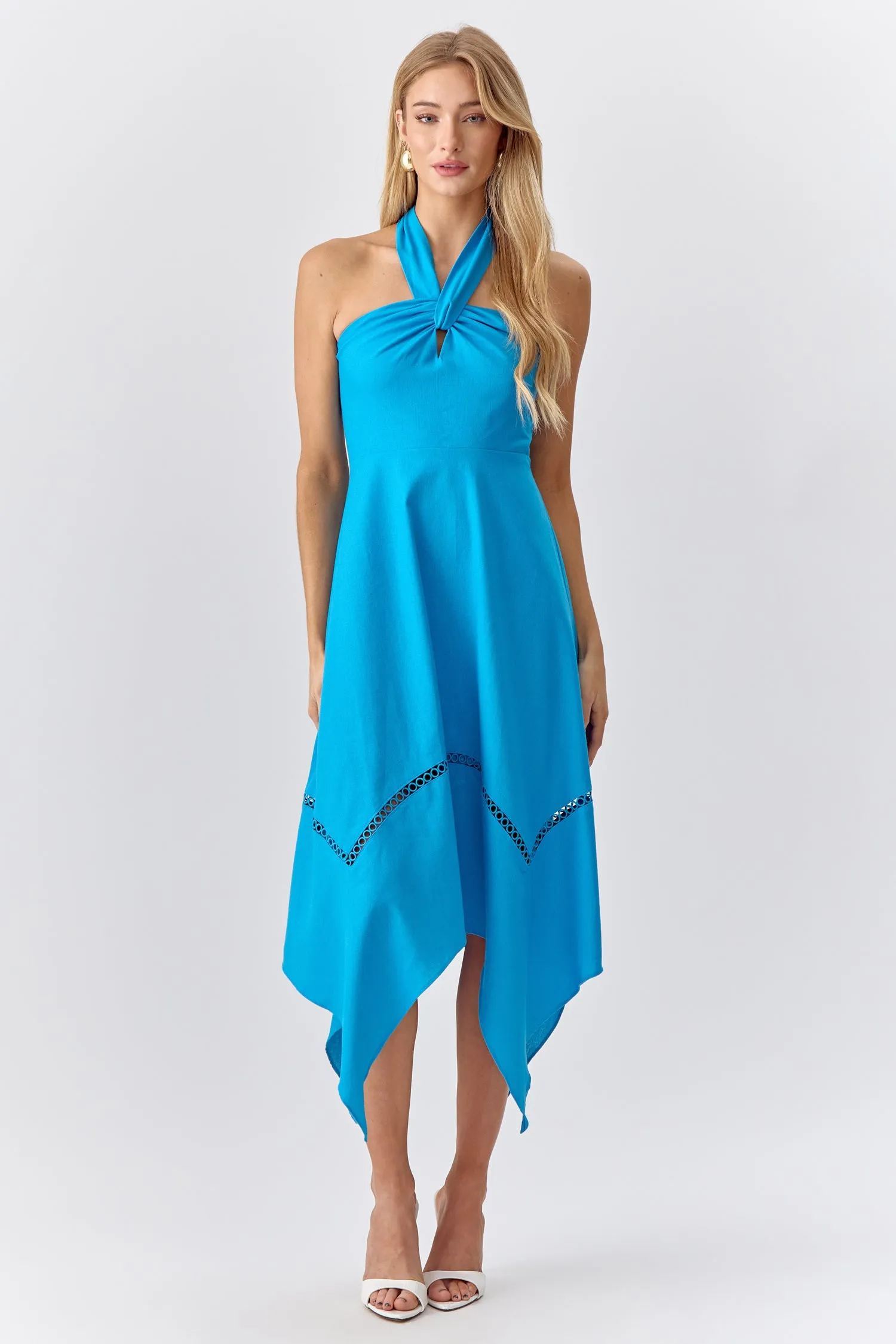 Maggie Hanky Halter Dress sold by Adelyn Rae product image thumbnail 3