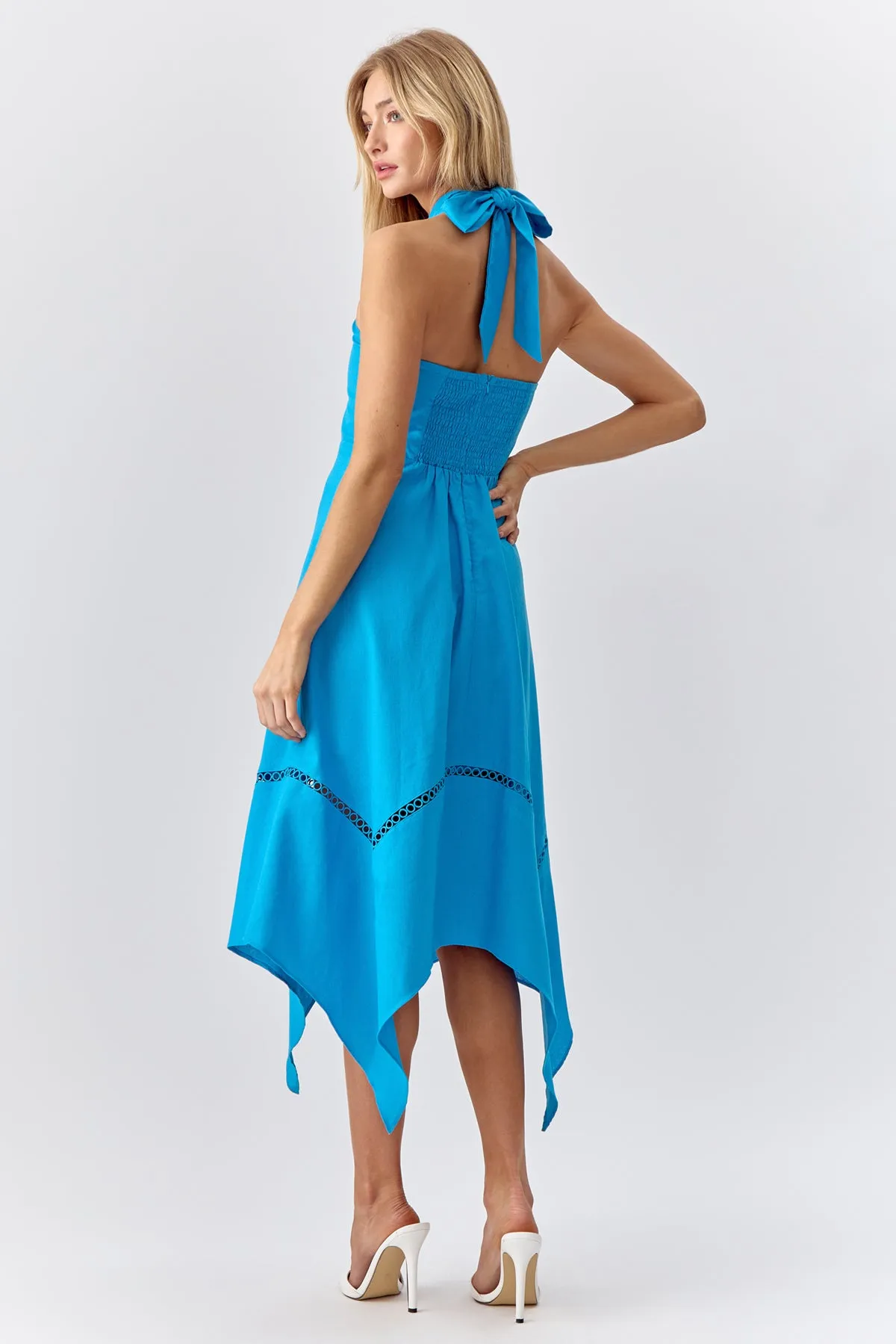 Maggie Hanky Halter Dress sold by Adelyn Rae product image thumbnail 4