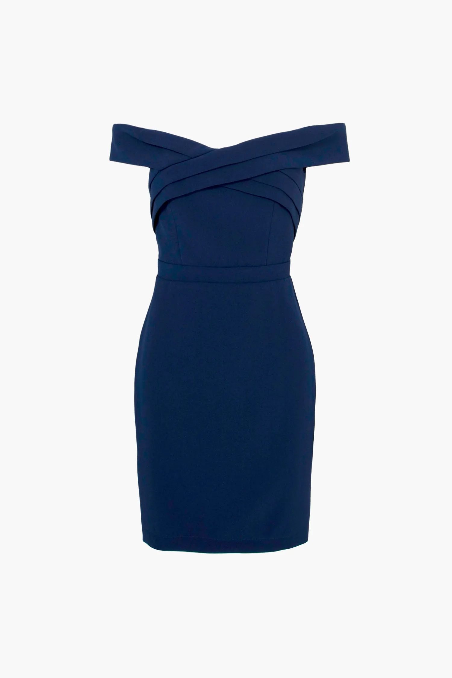 Isla Off Shoulder Crepe Mini Dress - FINAL SALE sold by Adelyn Rae product image thumbnail 4