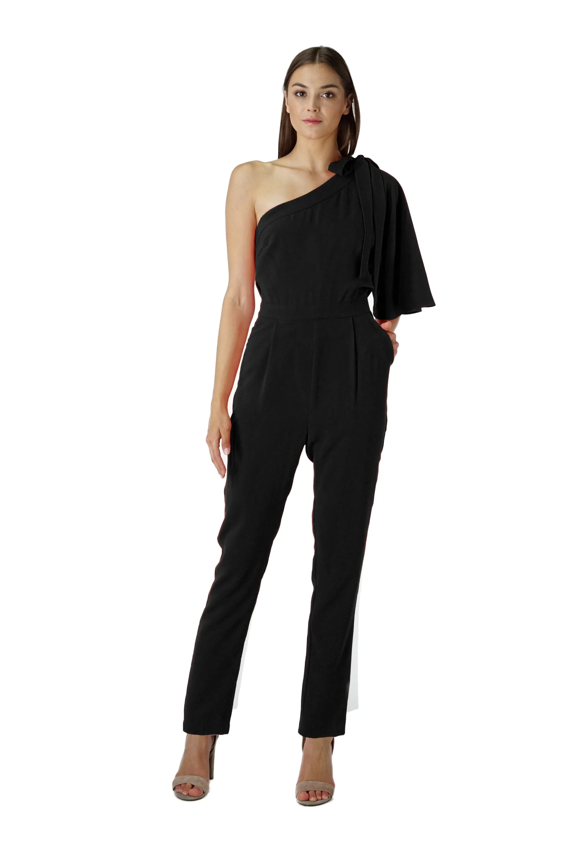 Willow One-Shoulder Jumpsuit - FINAL SALE sold by Adelyn Rae