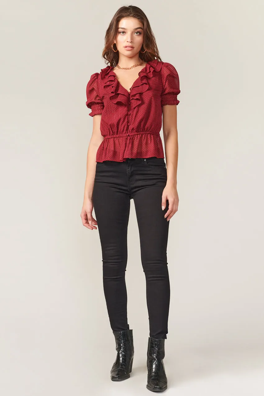 Larissa Polkadot Blouse sold by Adelyn Rae product image thumbnail 3