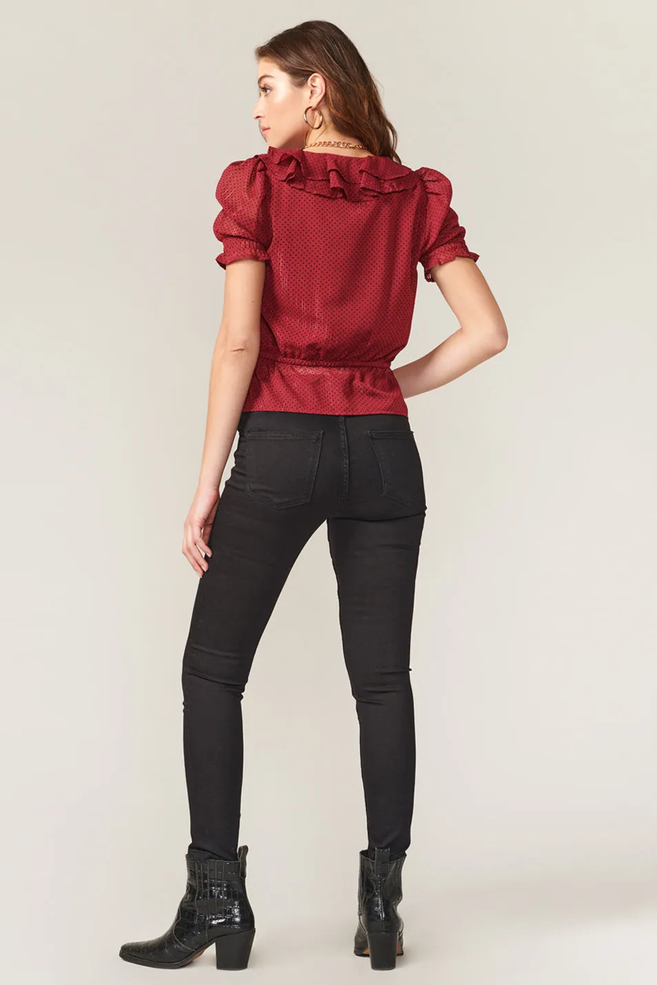 Larissa Polkadot Blouse sold by Adelyn Rae product image thumbnail 4