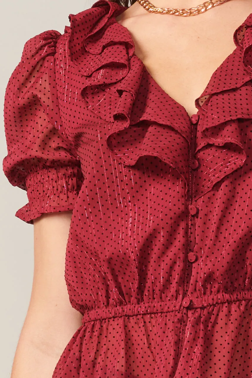 Larissa Polkadot Blouse sold by Adelyn Rae product image thumbnail 5
