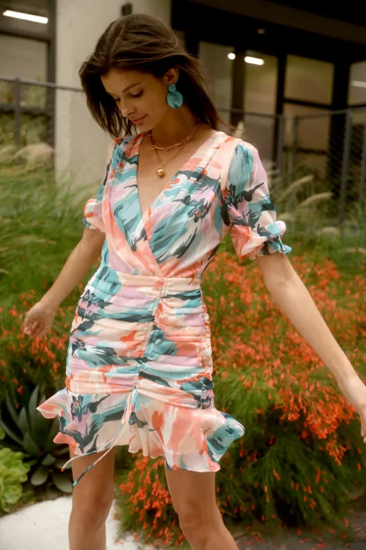 Genesee Lurex Threaded Chiffon Dress - FINAL SALE sold by Adelyn Rae