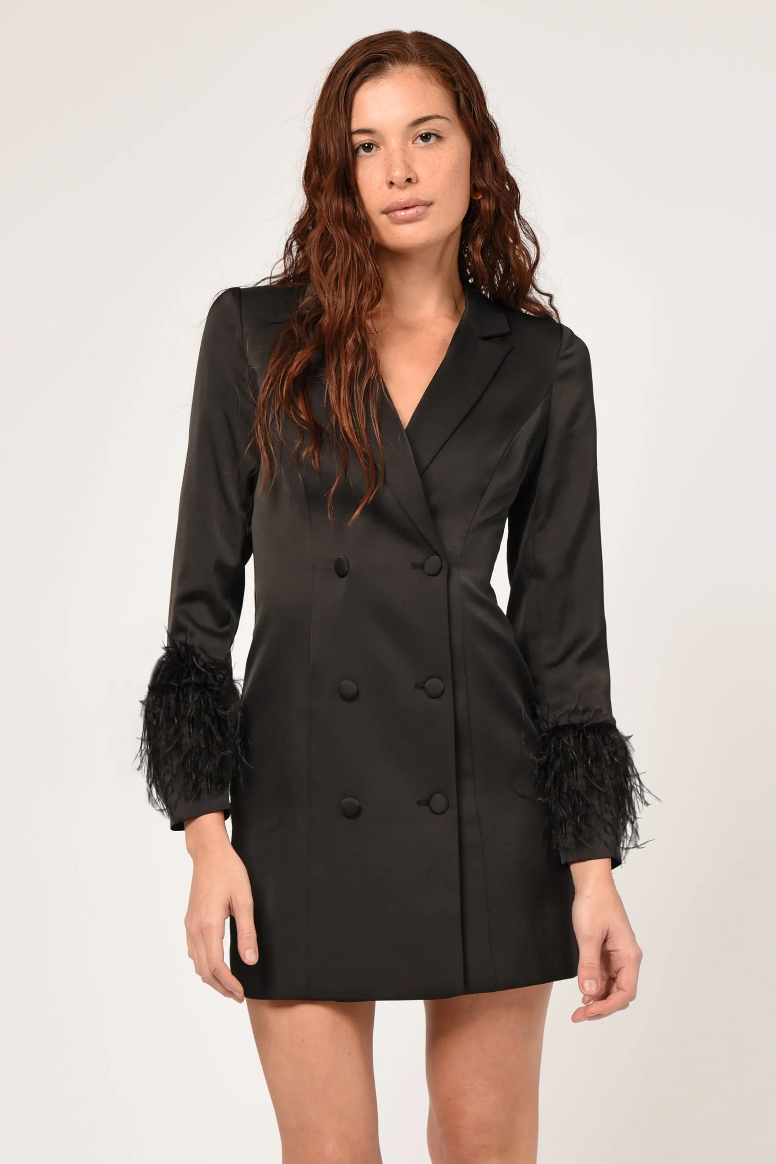 Bianca Feather Blazer Dress - FINAL SALE sold by Adelyn Rae