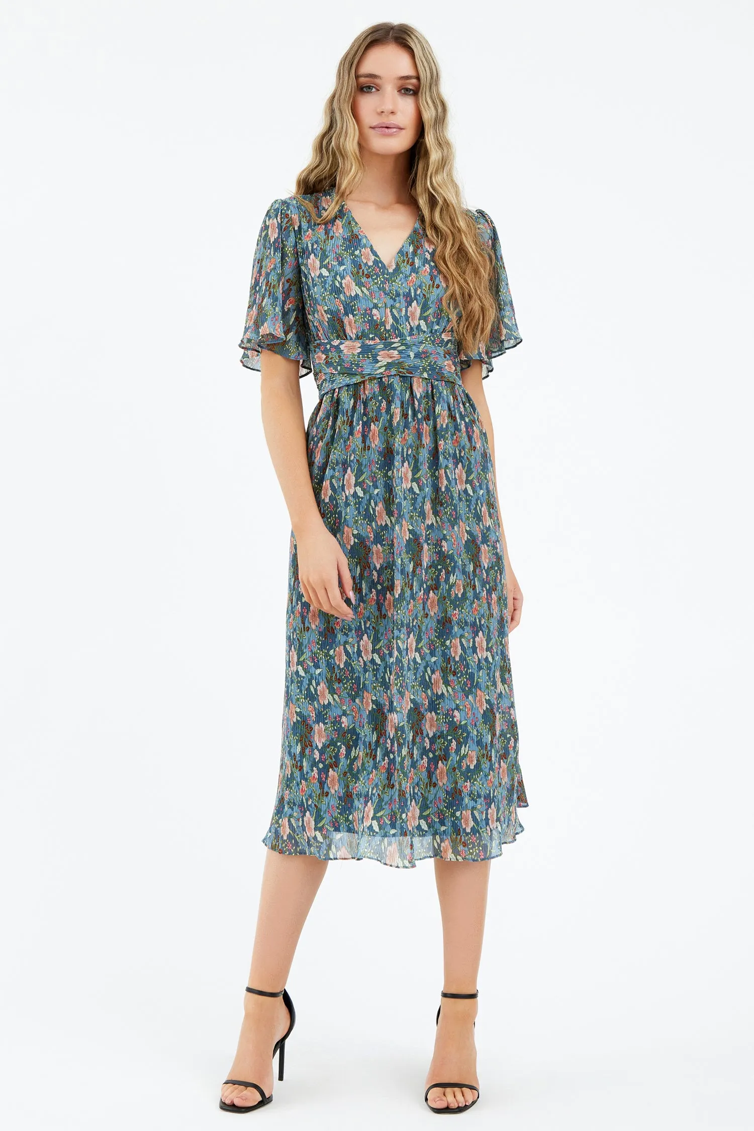 Analise Pleated Midi Dress - FINAL SALE sold by Adelyn Rae product image thumbnail 3