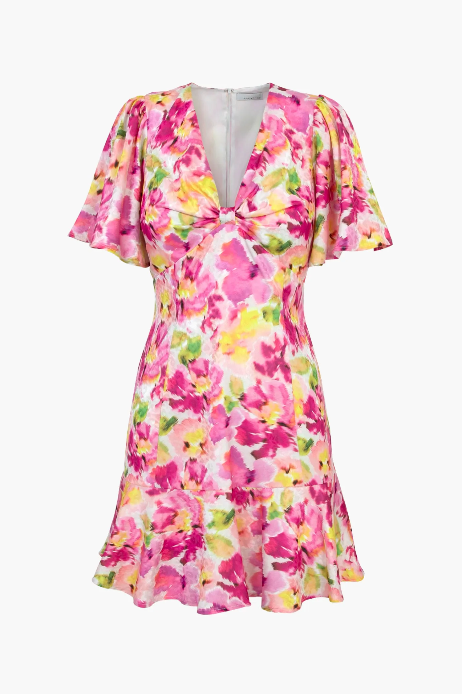 Petra Twist Front Floral Mini Dress sold by Adelyn Rae product image thumbnail 3